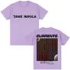 Винтажная графическая футболка Tame Impala Currents Мужская Женская Модная Хип-Хоп Винтажная Короткий рукав Повседневная Свободная Хлопковая Футболка Мужская