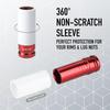 Colour Hex Sockets Pneumatic Wrench Tire Screw Sleeve 1/2" Air Gun Tire Protection Impact Nut Socket Car Garage Repair Tool Kit