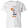 Детская футболка Space Jam с Багзом Банни, Баскетбол - Белая - 3-4 года
