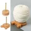 Rotatable Wool Spool Wooden Yarn Ball Winder Stand Durable Rotatable Wool Spool Holder Sewing Supplies