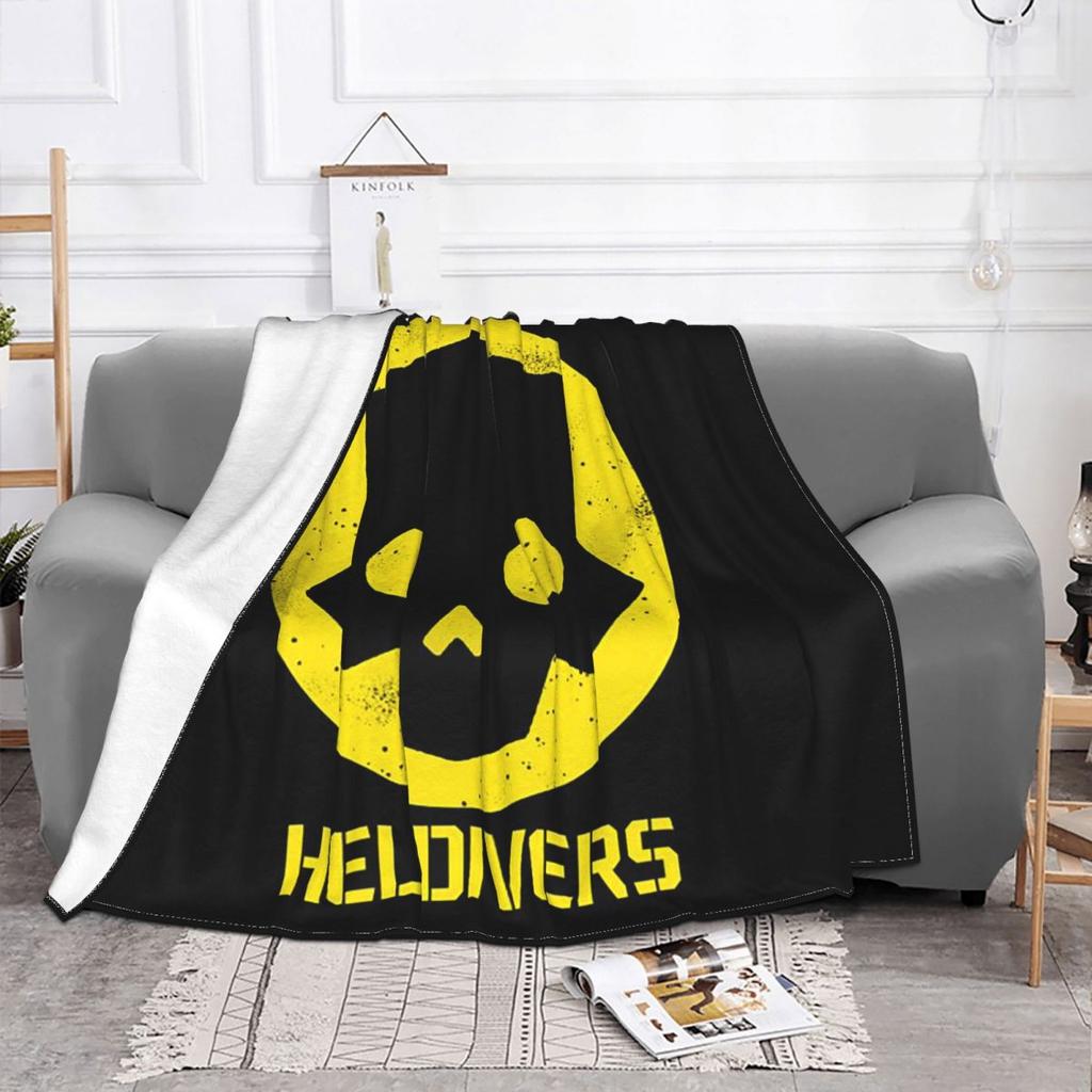 Helldiverss Игровые одеяла Мягкое теплое фланелевое плед Постельное белье для кровати Гостиная Пикник Путешествия Дом Диван