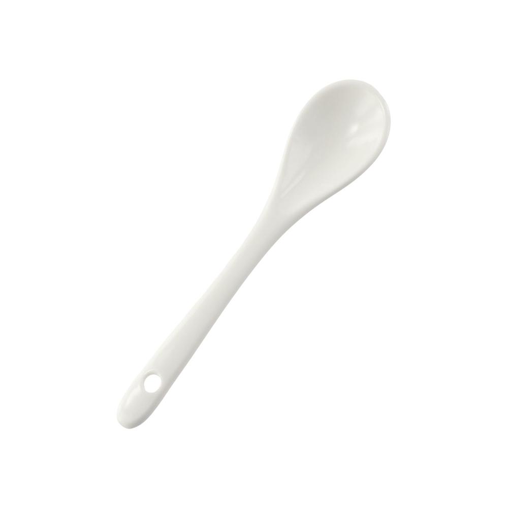 Креативная ложка для размешивания Белая ложка для приправ Столовая посуда Кофейная ложка Десерт