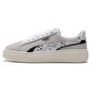 Suede Platform Draw Low Top Sneakers Women Sneakers White Black 395904-02