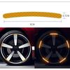 20 шт. светоотражающая наклейка на ступицу колеса автомобиля, предупреждающая наклейка на шину, 3D трехмерная балансировочная автомобильная наклейка, персонализированное украшение