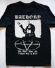 Новая Популярная Футболка Bathory Band Черная Хлопковая Полного Размера S-5XL P1557 Унисекс