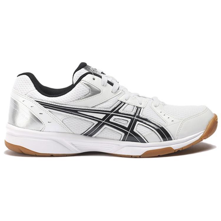 Asics River Cs Нескользящие Тренировочные Спортивные Бадминтонные Кроссовки Унисекс Обувь Белый Черный 1053A034