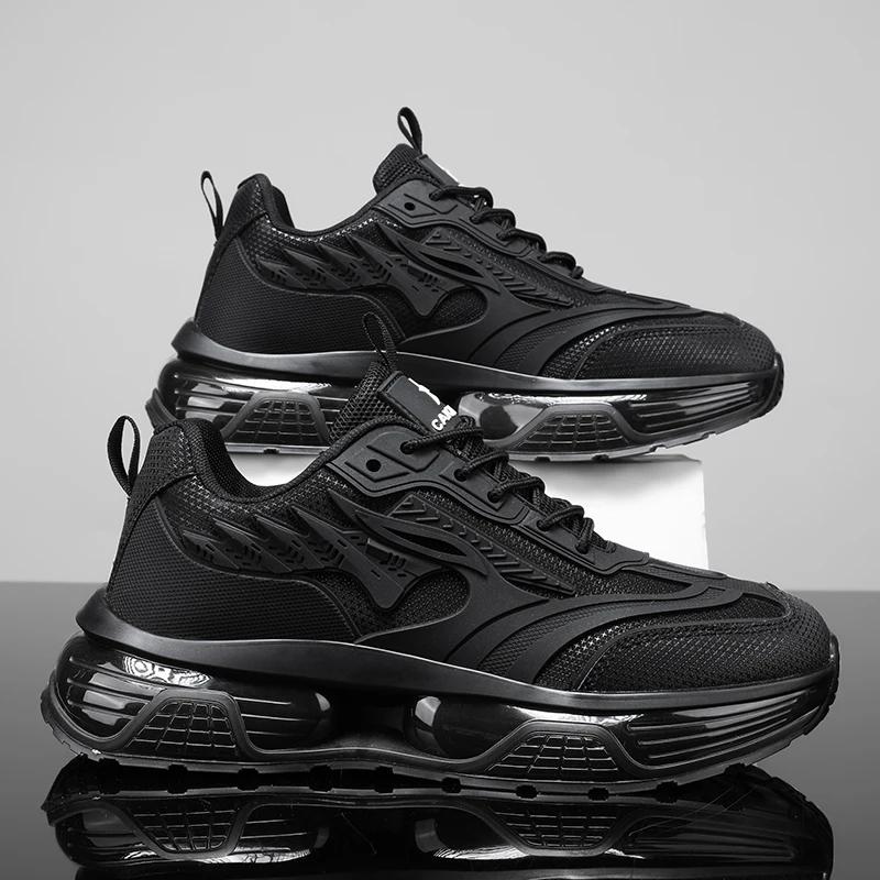 Мужская мода Новые кроссовки Беговые кроссовки Уличные Дышащие Осенние Легкие и Универсальные Туфли для работы