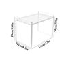 Kitchen Storage Shelf Cabinet Layered Organizers Rack Stackable Counter Shelves Rustproof Spice Rack Pot Bowl Dish Storage Rack