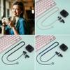 Soft Straps Cord Antilost Sport String Skin-Friendly Neck Around Wireless Headphone Lanyard for Status Between /3ANC