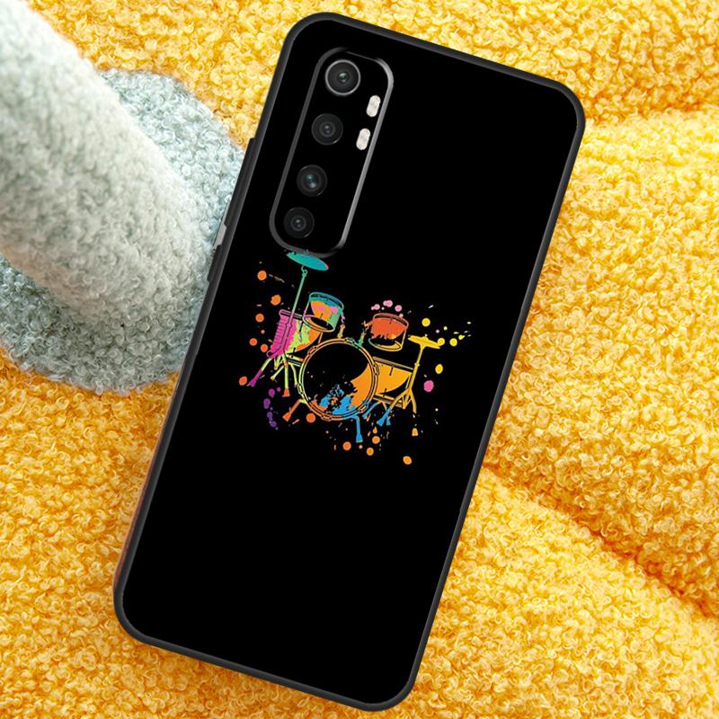 Чехол для музыкального инструмента Барабан Для Xiaomi 15 Ultra 14 13T 14T 15T 17 Pro Max Чехол Для POCO X7 Pro X5 X6 F5 F6 F7 F8