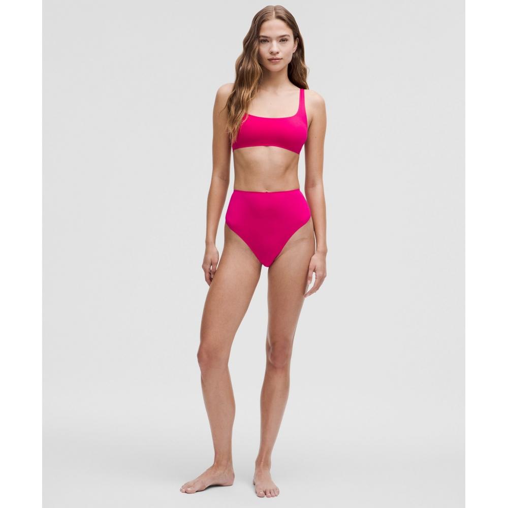 Lululemon Wundermost Ультрамягкие стринги Nulu с высокой талией Страстные