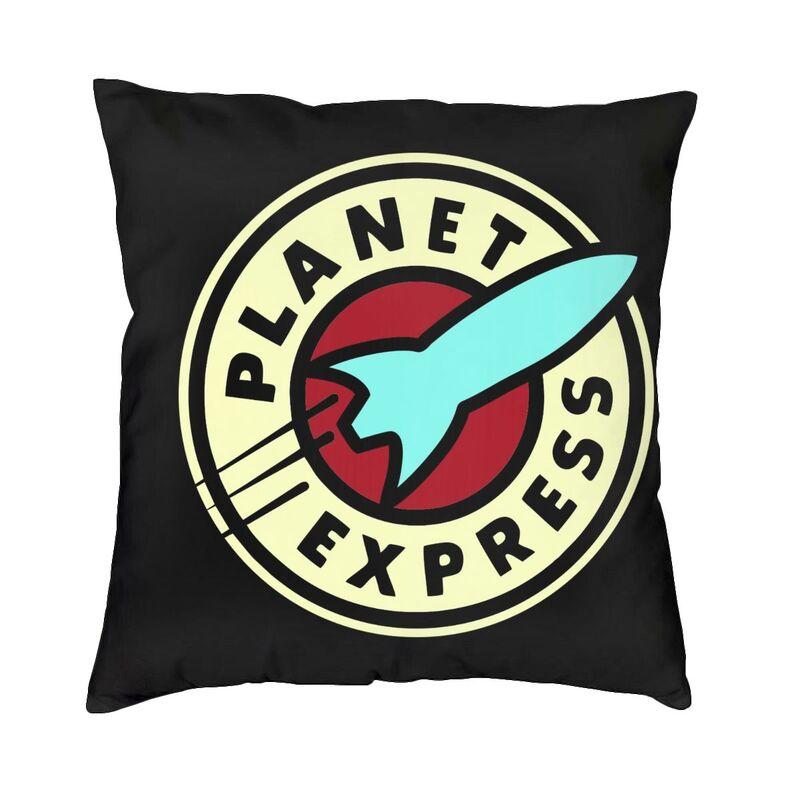 Наволочка Planet Express 40*40 см, украшение для дома, космическая ракета, космический корабль, наволочка, квадратное постельное белье, наволочка для дивана