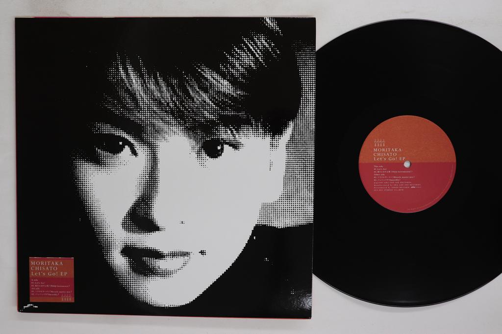 12-дюймовая пластинка CHISATO MORITAKA Lets Go EP SLS002 SLS 1997 Япония Японский Поп-Рок Б/у