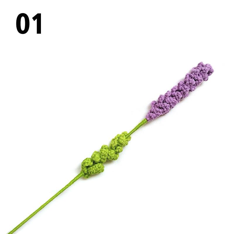 Подарок на День Учителя Подсолнух Вязаный Цветок Вязаный Цветок Ручной Работы Букет Домашний