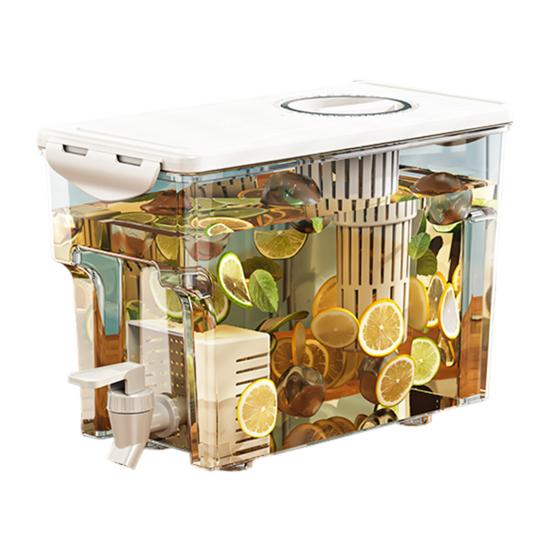 Большой диспенсер для напитков 3,5 л с краном, холодный чайник для коктейлей, соков, кувшин для пива, диспенсер для воды, контейнер для вечеринок, барбекю