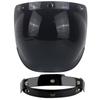 Retro Helmet Bubble Goggles 3/4 Helmet Wave Goggles Half Helmet Windproof Universal Transparent Lens Sunglasses