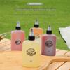 120ML Leakproof Portable Oil & Vinegar Bottle for Camping - Refillable & Compact Seasoning Storage