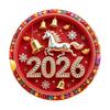2026 Год Лошади Магнит на Холодильник Акриловый Счастливая Лошадь Магнит на Холодильник Китайский Новый Год Фестиваль Домашняя Кухня Дверь Шкафчик Украшение