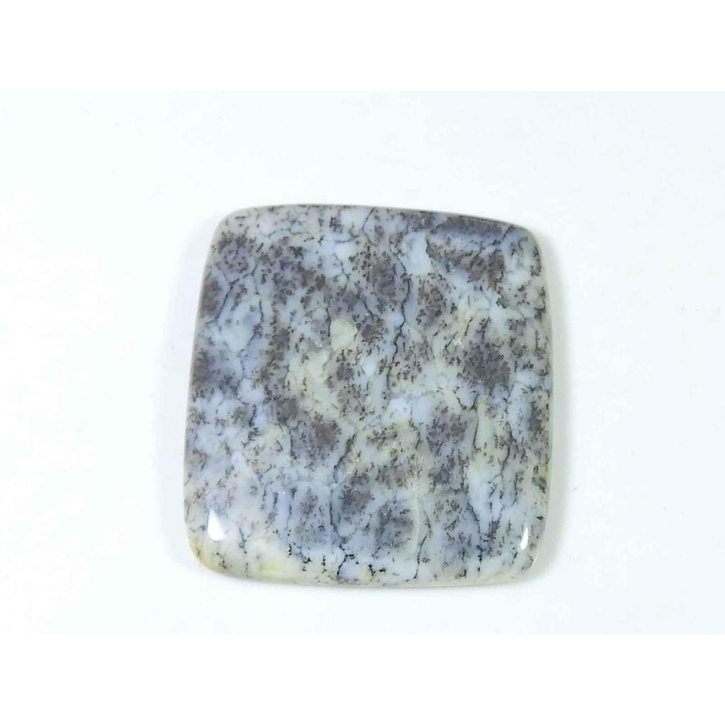 Натуральный дендрит опал восьмиугольной формы лечебный кристалл россыпью драгоценный камень 32X35MM SK-1927