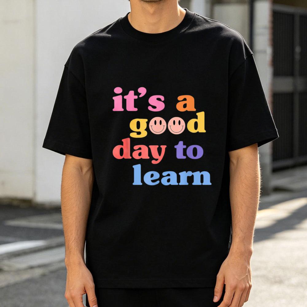Teach Retro Gradient Varsity Letter Graphic TShirt Teacher Classroom Back To School Casual Cotton Short Sleeve Basic Tee Top