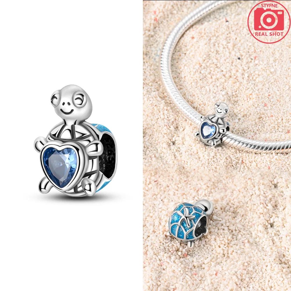 Pink Butterfly Luminous Firefly Dangle New Copper Charms Bead Fit Bangle Bracelet Necklace Diy Jewelry Women Gift