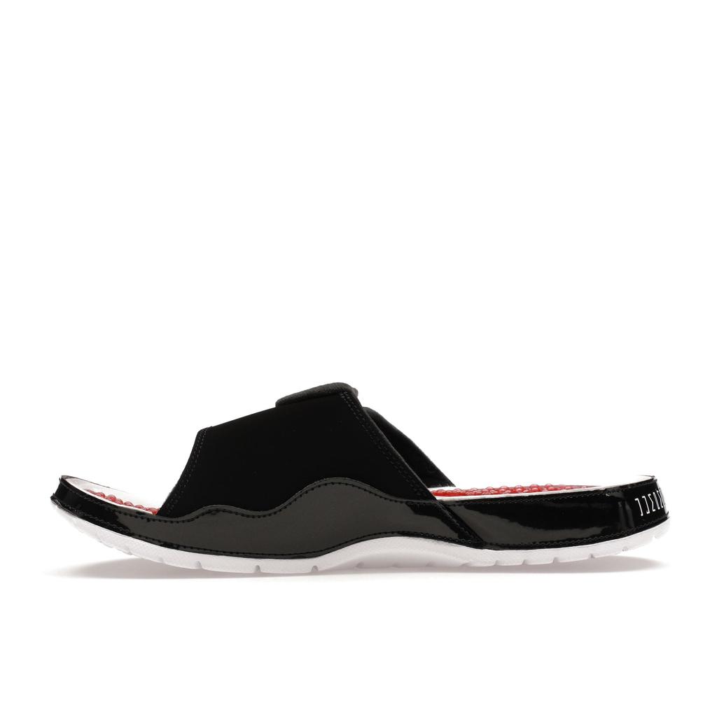 Air Jordan Hydro 11 Bred White Men Sneakers Black Varsity-Red AA1336-006