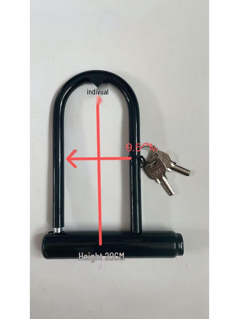 Многофункциональный противоугонный U-замок для велосипедов, мотоциклов и электромобилей с кронштейном