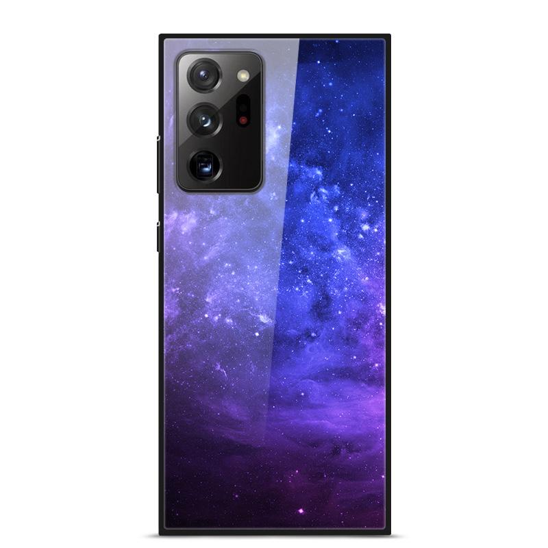 Стеклянный чехол для Samsung Galaxy S21 Note 20 Ultra Чехол Закаленное стекло Задняя крышка Для Samsung Note 20 S21 Ultra Чехол S21 S 21 Чехол