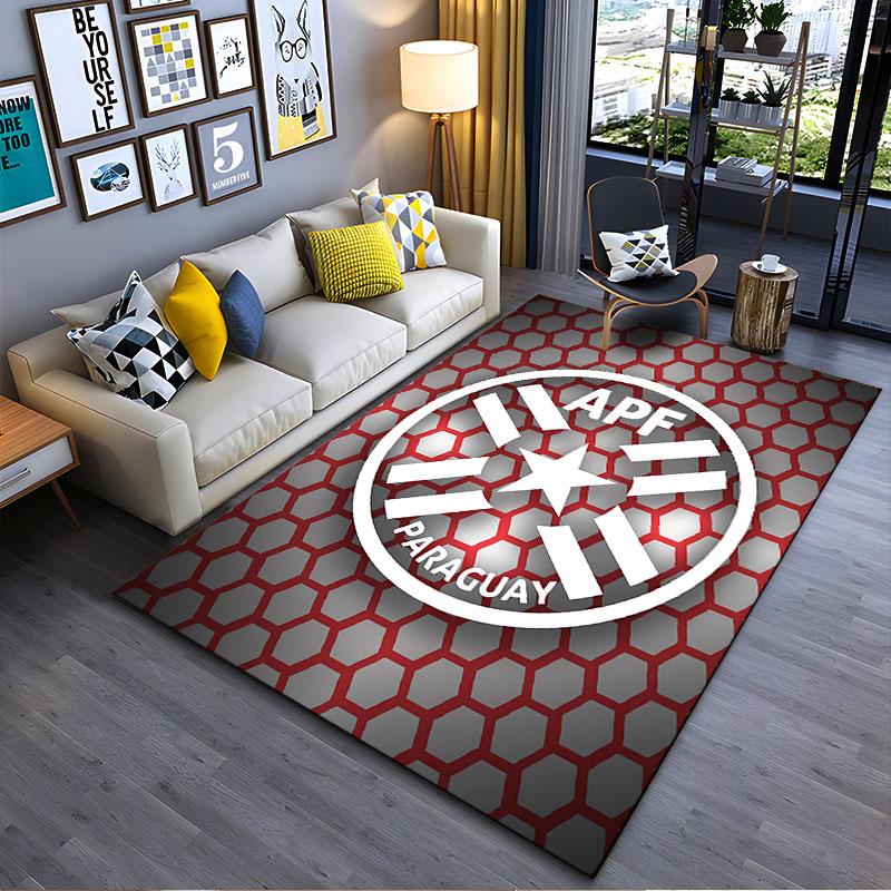 Paraguay APF Logo Carpet Design suitable as a non-slip mat for the living room or bedroom sofa