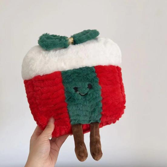 Рождественская кукла, плюшевая игрушка, пряничный человечек, рождественская елка, пончик, мягкая подушка, декор для дома и комнаты на Рождество, день рождения