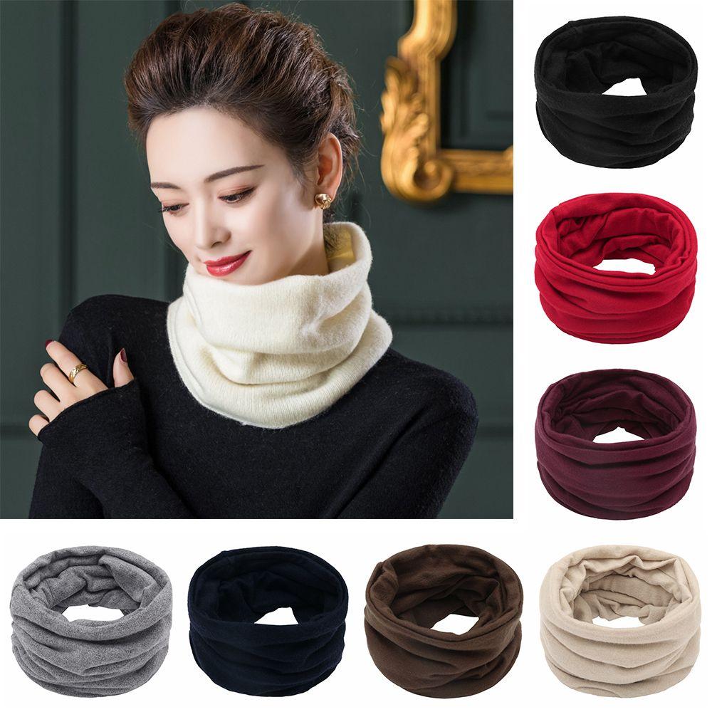 Mask Magic Scarf Windproof Neck Balaclava Neck Warmer Face Cover Collar Scarves Knitted Scarf
