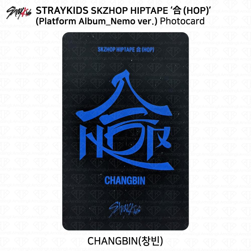 Stray Kids Skzhop hiptape Hop Platform Album Nemo ver официальная фотокарточка Kpop