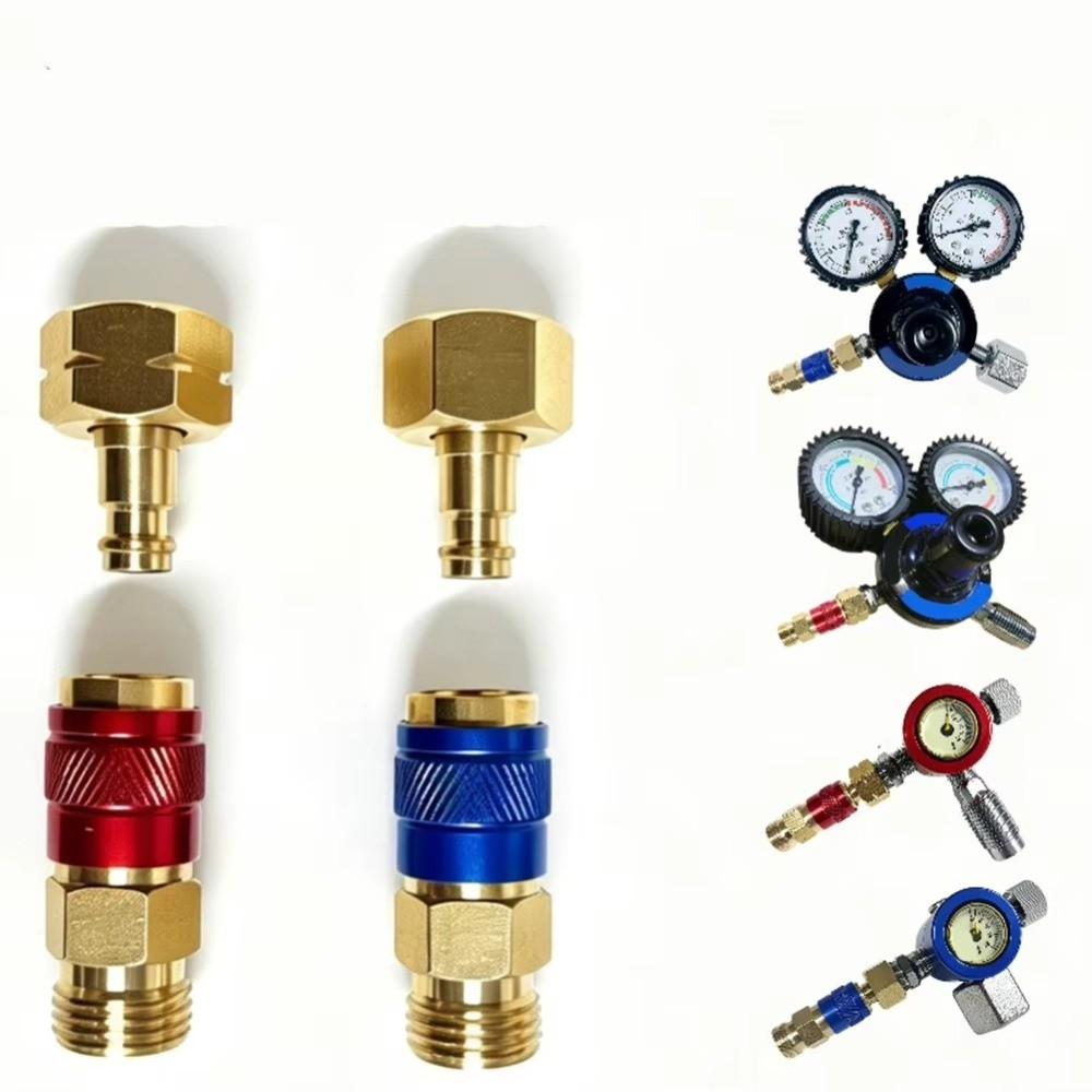 Heavy Duty Gas Hose Quick Connector Quick Release Gas Coupler Set Fuel Gas Equipment