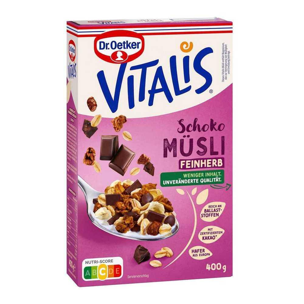 Dr. Oetker Vitalis Chocolate Muesli Fine Herb 400G