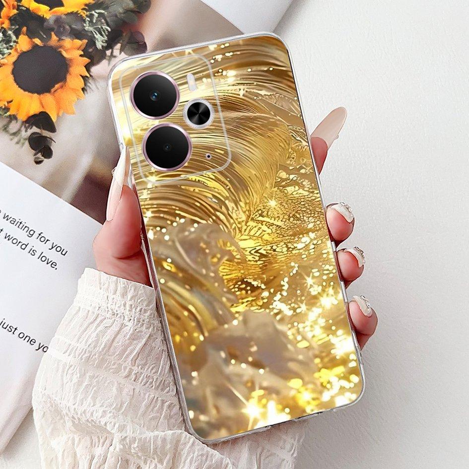 Чехол для Oppo Realme 14 14T 5G RMX5075 RMX5078 Популярный чехол-карман с рисунком сердца из мягкого силикона, противоударный, для Realme14 Realme14T 5G