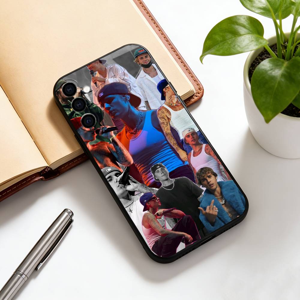 Крутой чехол для телефона Swag J-Justin B-Bieber для Samsung Galaxy A73, A72, A71, A70, A53, A52, A51, Другие, Мягкая черная крышка
