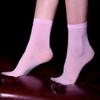 Nylon Oily Socks Breathable Ultra Thin Socks New Silky Socks  Men Women