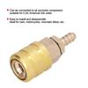 Copper Air Pump Chuck 6.5mm Barb Connector Quick Connect Adapter Tire Valve Connector  Auto Repair