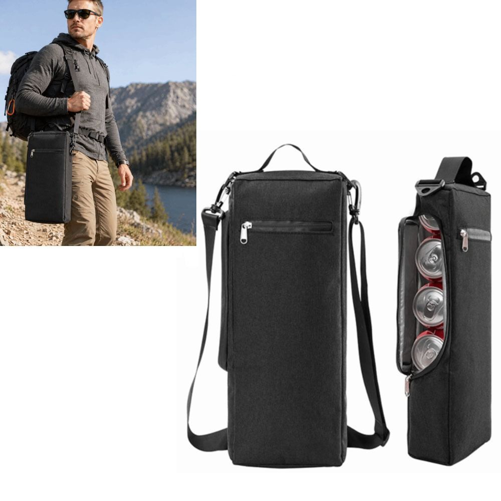 Oxford Fabric Golf Cooler Bag Soft Golf Bag Cooler Sleeve Durable Insulated Drink Cooler  Beach
