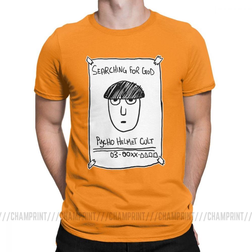 Fashion Mob Psycho 100 Where Is He T Shirt For Men Round Neck 100 Cotton
