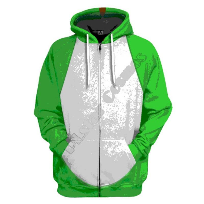 Мужской худи с длинным рукавом, удобный повседневный топ на молнии с 3D цифровой абстрактной печатью