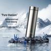 Temeike 300 мл Портативная термокружка для чая из чистого титана