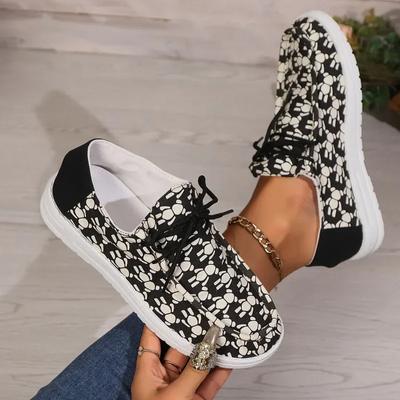 2024 Весна Осень Повседневные Удобные Кроссовки с круглым носком и перекрестными ремешками Модные Новые Кроссовки из парусины на толстой подошве для женщин