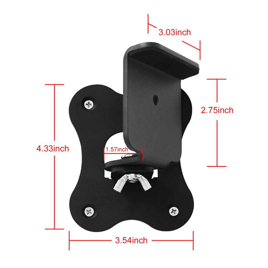 1 Pc Speaker Wall Bracket Metal Home Theater Surround Wall Bracket Screws Included for Samsung HW-Q990F Home Theater System