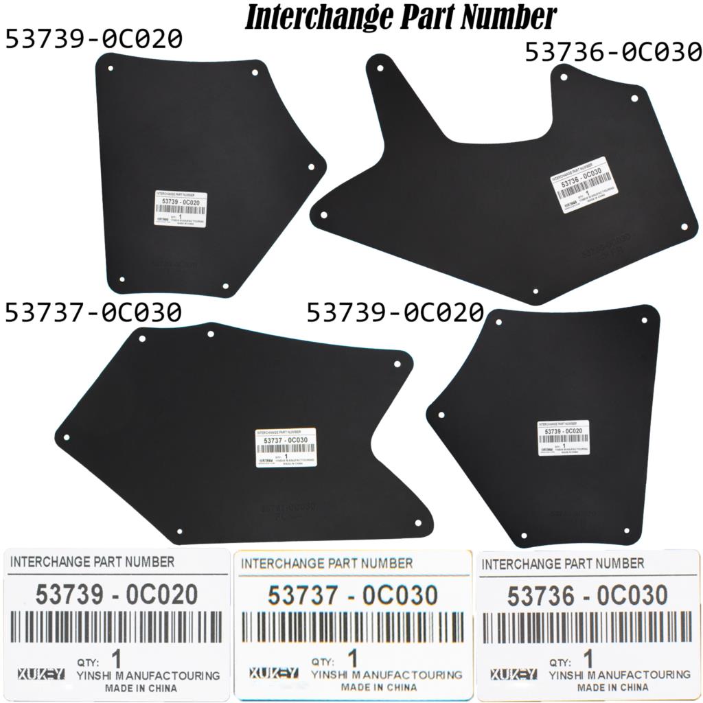 Для Toyota Tundra XK50 Sequoia XK60 2007-брызговики, брызговики, накладки на крылья, щит, фартук, уплотнение, вспышки