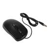Проводная мышь 1000 DPI Длинный кабель 4,9 фута 3 кнопки Прочный ABS Plug and Play Игровая мышь для дома, школы, офиса
