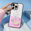 Чехол для iPhone 16, 15, 14, матовый черный, совместимый и подходит для 13/12 promax Birthday Kitten