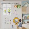 Съемные магнитные наклейки на стену для белой доски для офисов и детского рисования, легко крепятся на стены