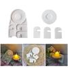 Creative Silicone Candle Holder Mold Handcraft Spliced Candle Stand Silicone Molds for Personalized Candle Holder
