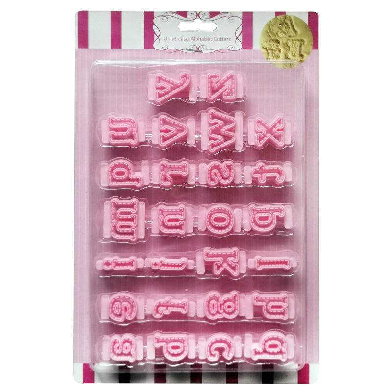 26 шт строчные английские буквы формочки для печенья формы для печенья помадка формы DIY инструменты для украшения торта шоколадная выпечка